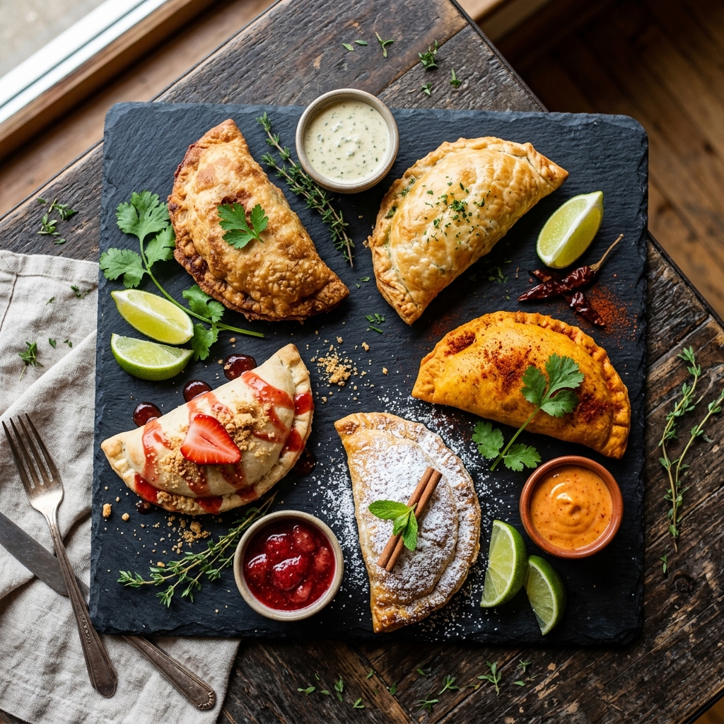 Chicken & Cheese Empanada