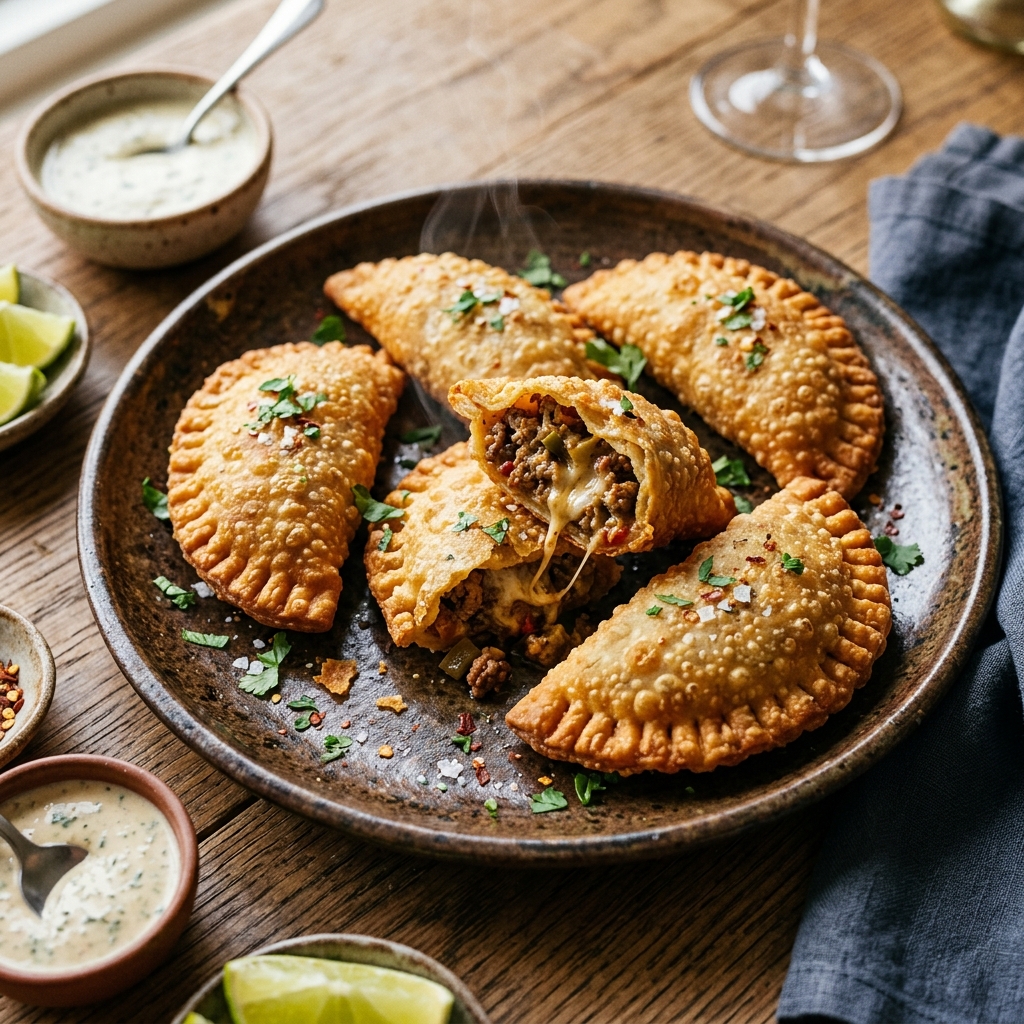 Beef & Cheese Empanada